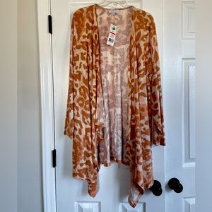 New Directions long open cardigan